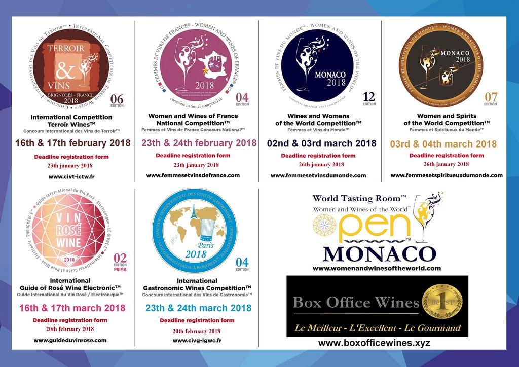 image lancement programme guides et concours de vins 2018